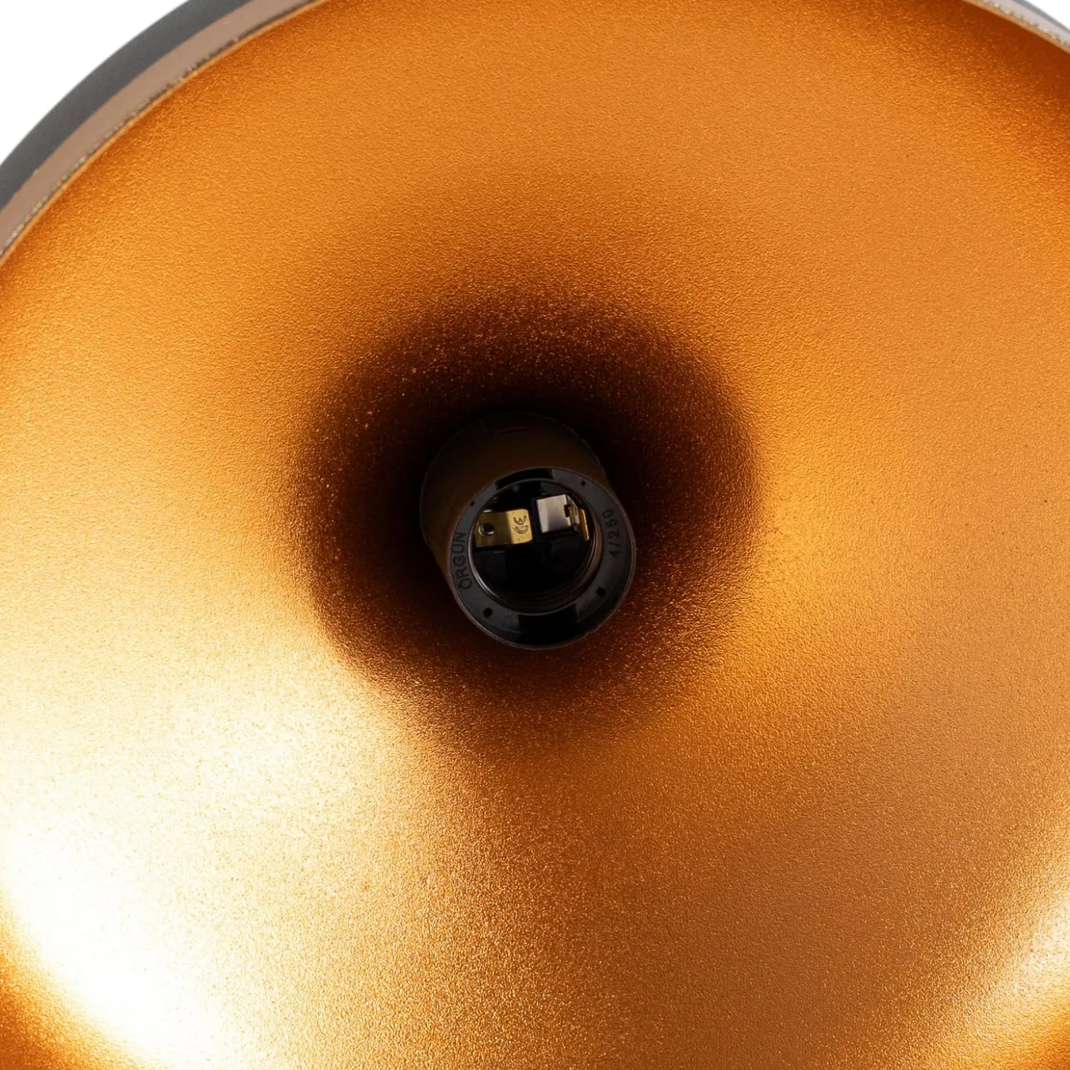 Hängeleuchte Sivani MR-826, schwarz/gold, Metall, Ø 30 cm