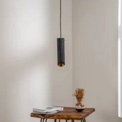 Hängeleuchte Sivani MR-976, schwarz, Metall, Ø 8 cm
