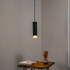 Hängeleuchte Sivani MR-976, schwarz, Metall, Ø 8 cm