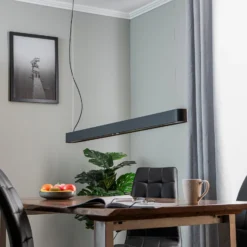 Hängeleuchte Soft grafit 125 cm