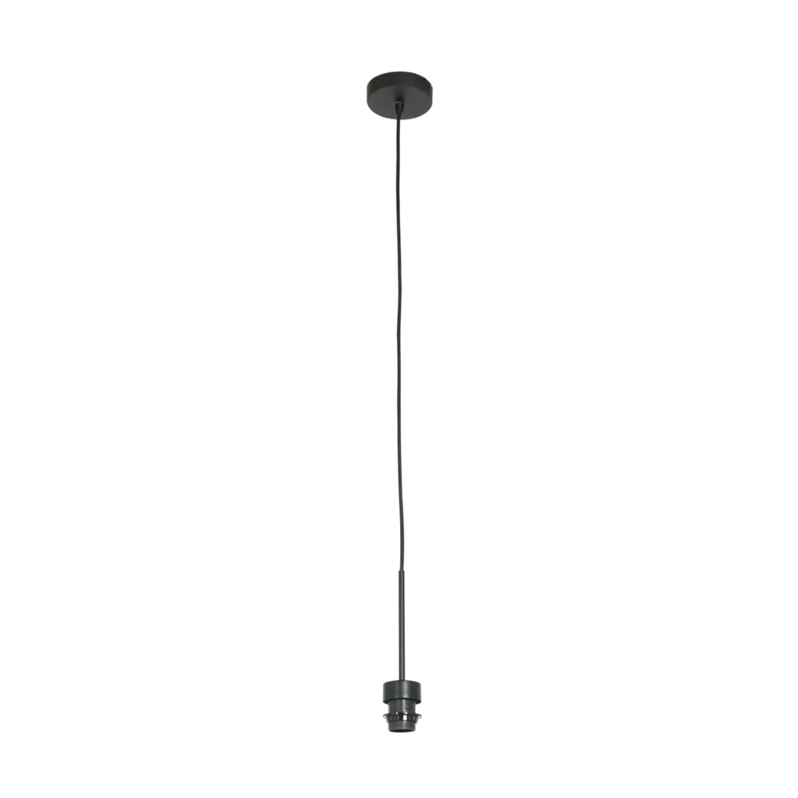 Hängeleuchte Sparkled Light, schwarz/Bambus natur, Ø 40 cm