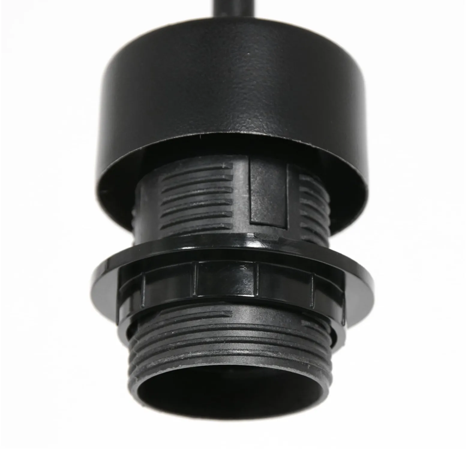 Hängeleuchte Sparkled Light, schwarz/Bambus natur, Ø 40 cm