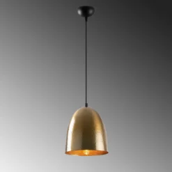 Hängeleuchte Tattoo 2372, gold antik, Metall, Ø 20 cm