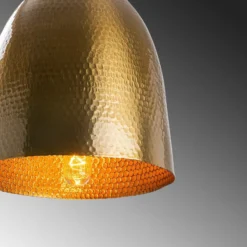 Hängeleuchte Tattoo 2372, gold antik, Metall, Ø 20 cm