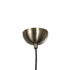 Hängeleuchte Tel, altmessing, Ø 50 cm, 1-flammig, Metall