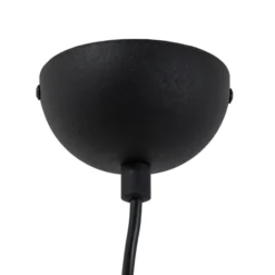 Hängeleuchte Tel 6504, schwarz, Eisen, Ø 50 cm