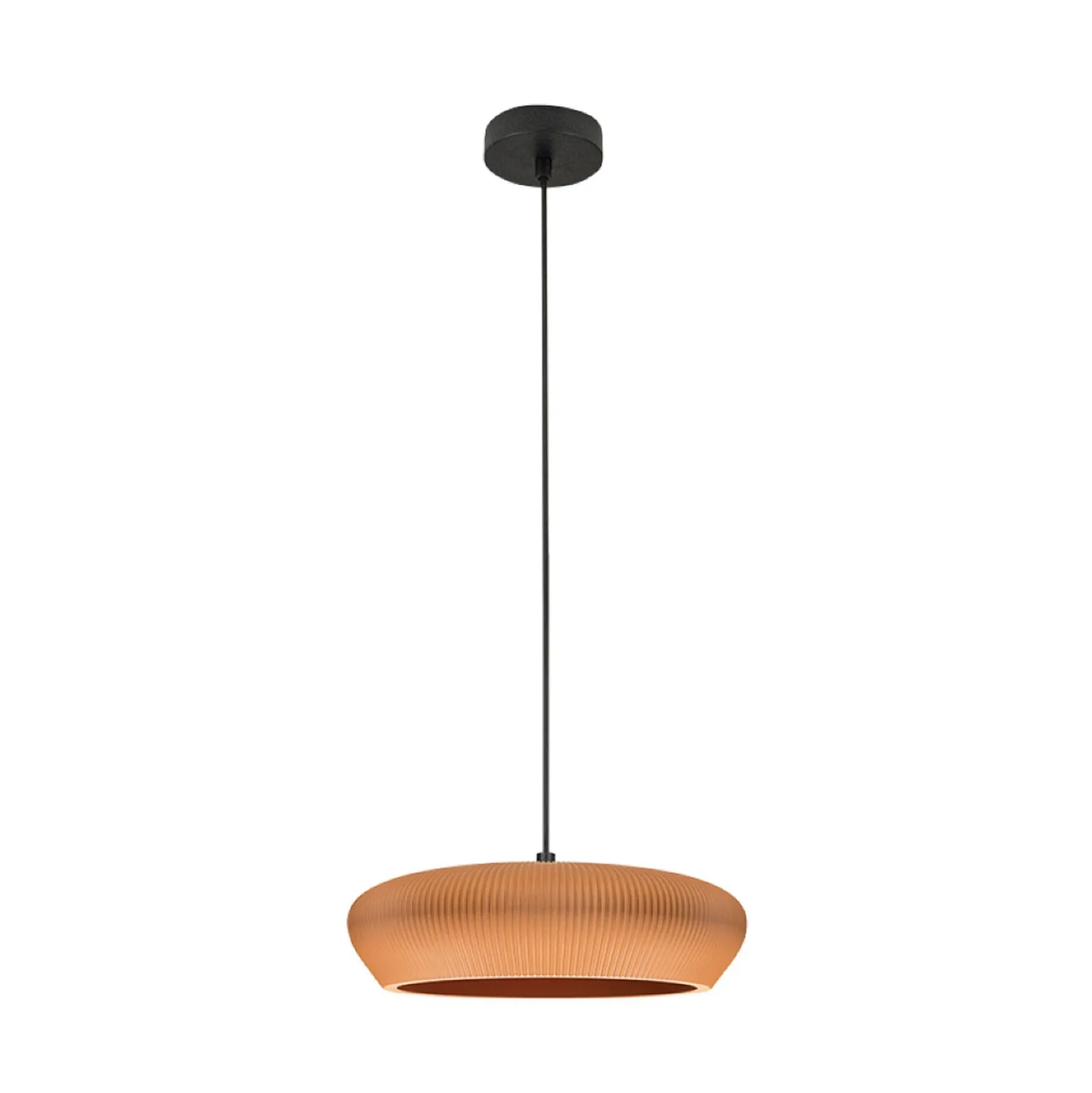 Hängeleuchte 2591, terrakotta, Ø 29 cm, Ton, G9