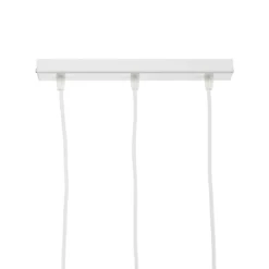 Hängeleuchte Thin, weiß, dreiflammig, linear