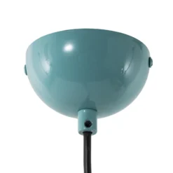 Hängeleuchte Tom, türkis, Metall, Ø 19 cm, E27