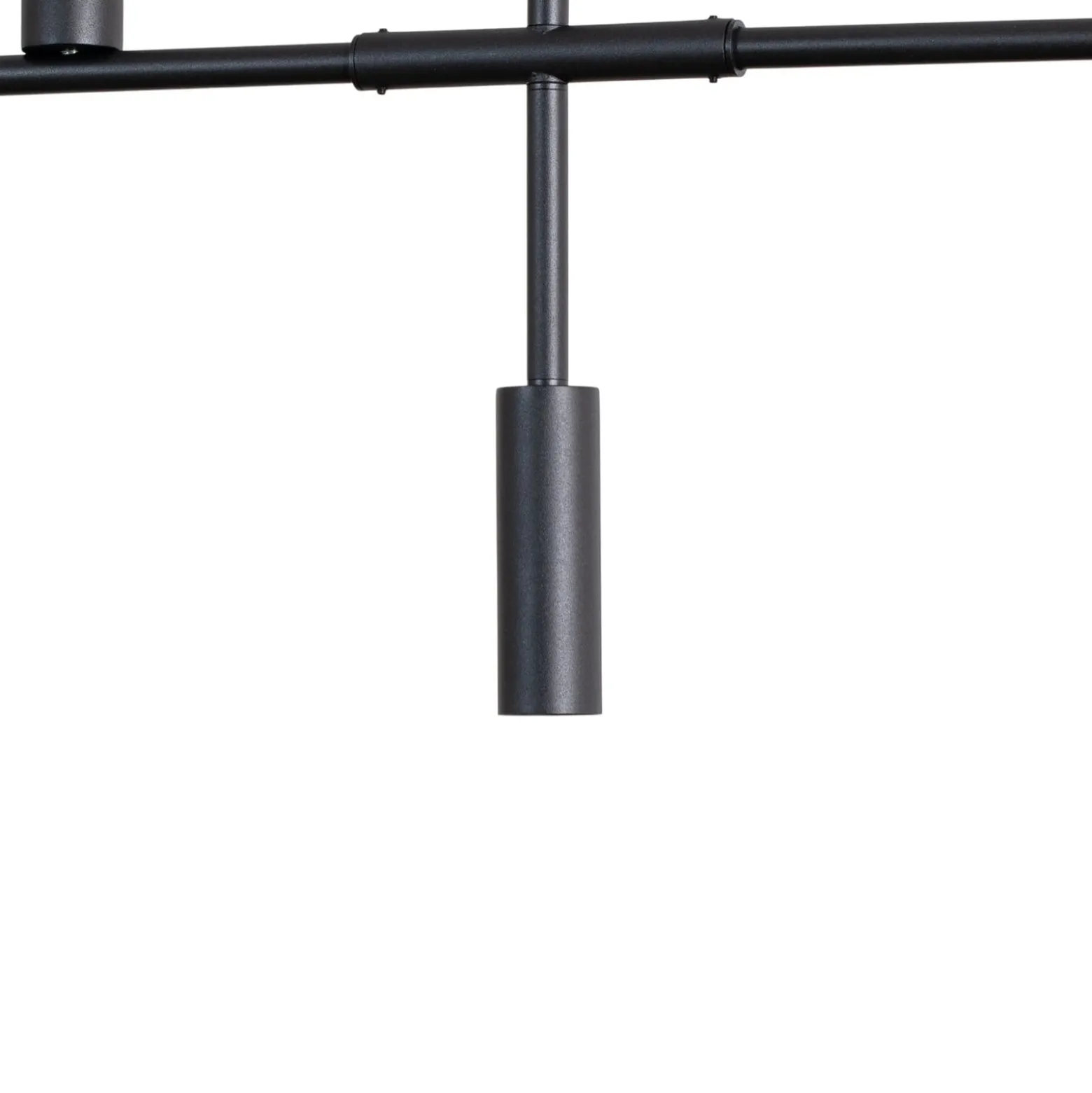 Hängeleuchte Trevo 6 All Black, Metall, schwarz, GU10