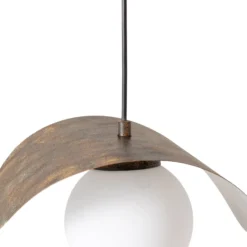 Hängeleuchte Vatoz, 3-flammig, schwarz, Ø 50 cm, Metall