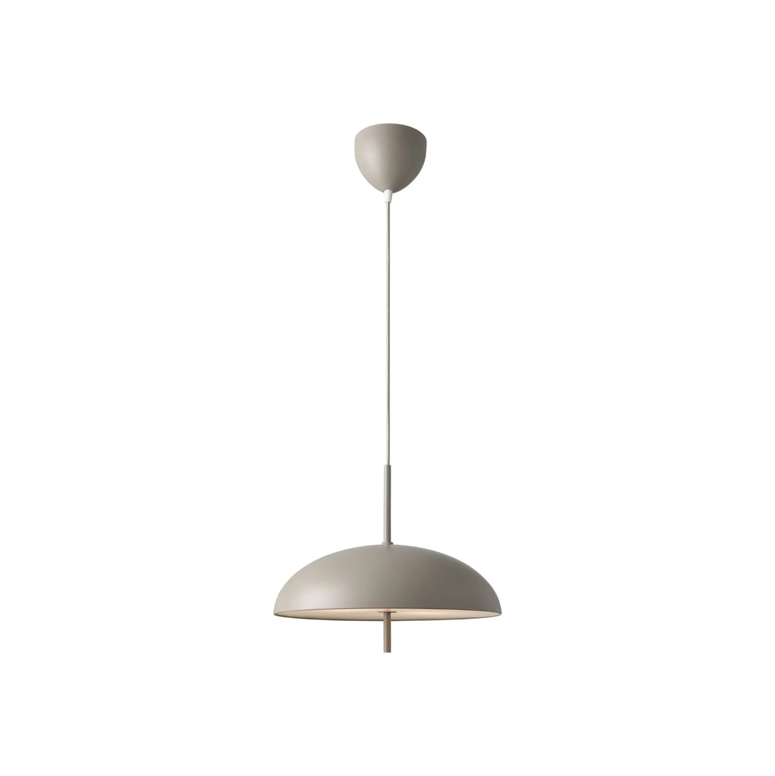 Hängeleuchte Versale, braun, Ø 35 cm, Metall, 2 x E27