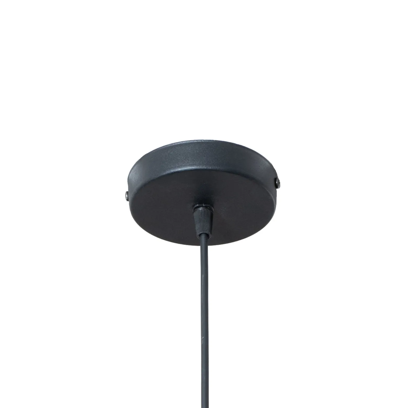 Hängeleuchte Vertigo, schwarz, Glas/Metall, E27, Ø 50 cm