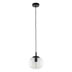 Hängeleuchte Vibe, Glas klar, Ø 20 cm