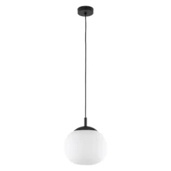 Hängeleuchte Vibe, Glas opalweiß, Ø 20 cm