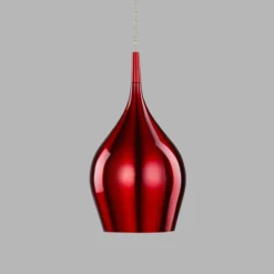 Hängeleuchte Vibrant Ø 12cm, rot
