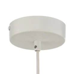Hängeleuchte Vitrum round, weiß, zylindrisch, Ø 27 cm