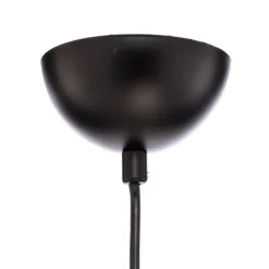 Hängeleuchte Yildo 6866 1-flg Ø17cm schwarz/kupfer