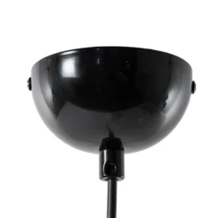 Hängeleuchte Yildo 6868, weiß/schwarz, Metall, 1-flammig