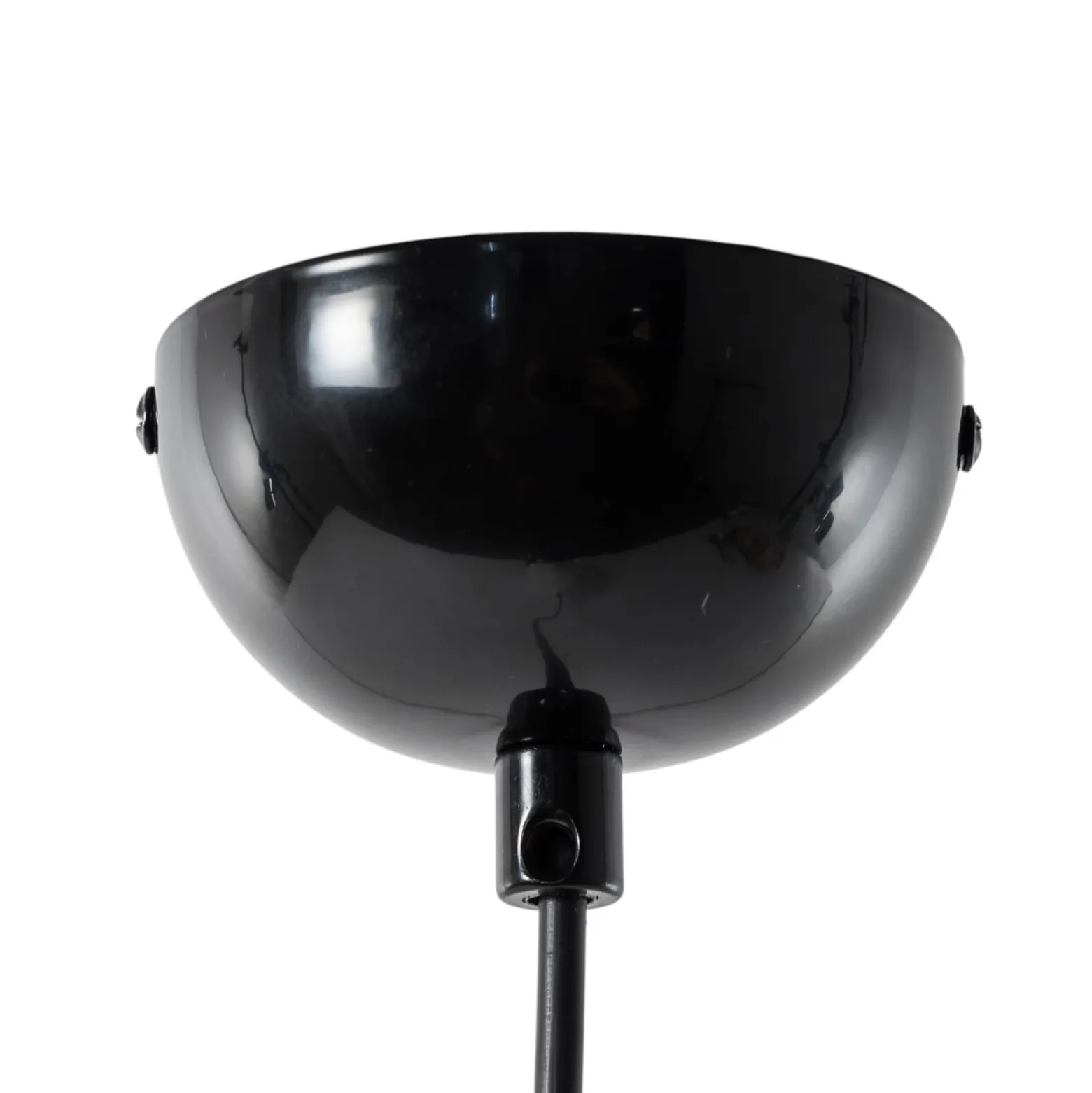 Hängeleuchte Yildo 6868, weiß/schwarz, Metall, 1-flammig