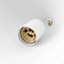 Hängeleuchte ZENITH, weiß, Ø 11 cm, Metall, GU10