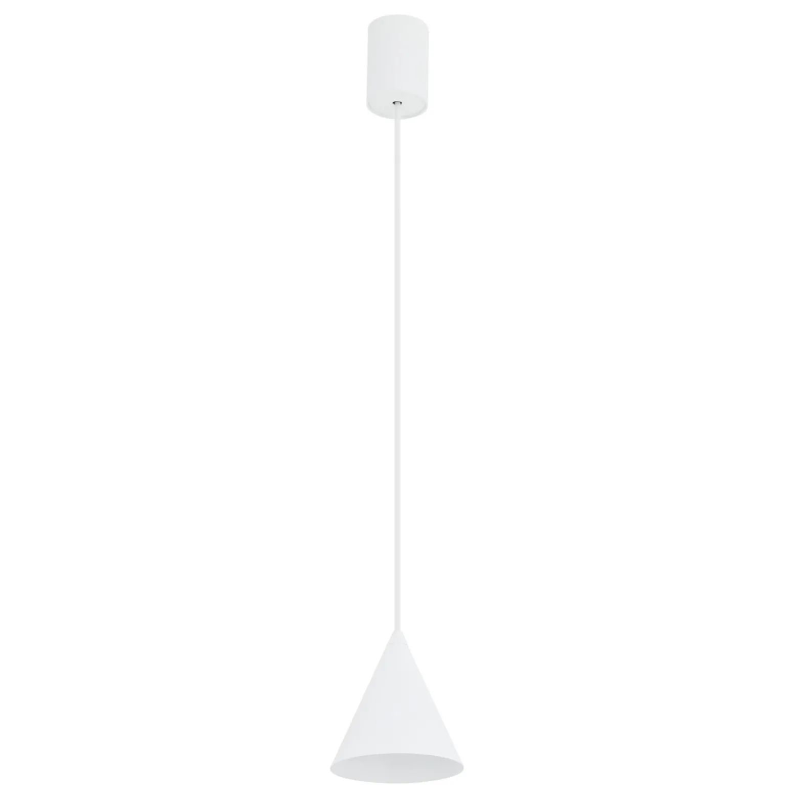 Hängeleuchte ZENITH, weiß, Ø 11 cm, Metall, GU10
