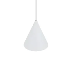 Hängeleuchte ZENITH, weiß, Ø 11 cm, Metall, GU10