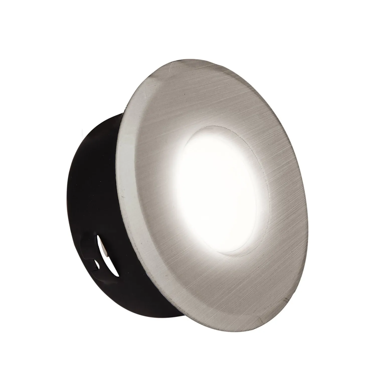 Hochvolt-Einbaustrahler DL7001, eisen gebürstet