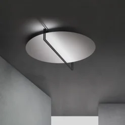ICONE Essenza Deckenleuchte 927 Ø70cm weiß/schwarz