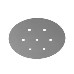 ICONE Isi - LED-Deckenleuchte in ovaler Form