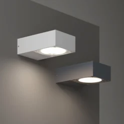 Ideal Lux Außenwandlampe Sirio anthrazit Breite 10 cm Metall
