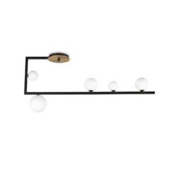 Ideal Lux Birds LED-Deckenleuchte, fünfflammig