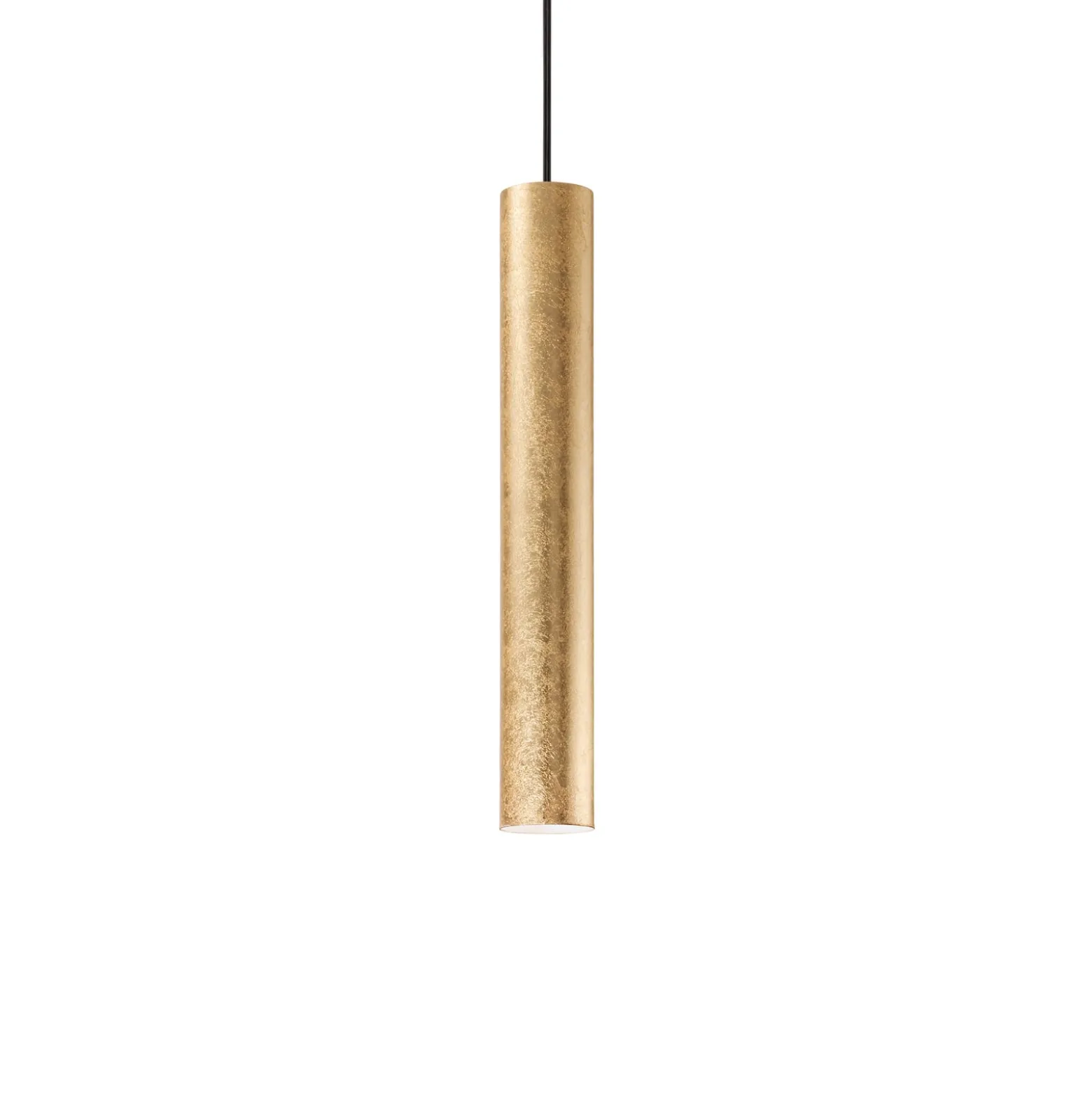Ideal Lux Hängeleuchte Look, goldfarben, Ø 6 cm, Metall