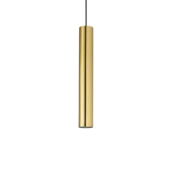 Ideal Lux Hängeleuchte Look, messingfarben, Ø 6 cm, Metall