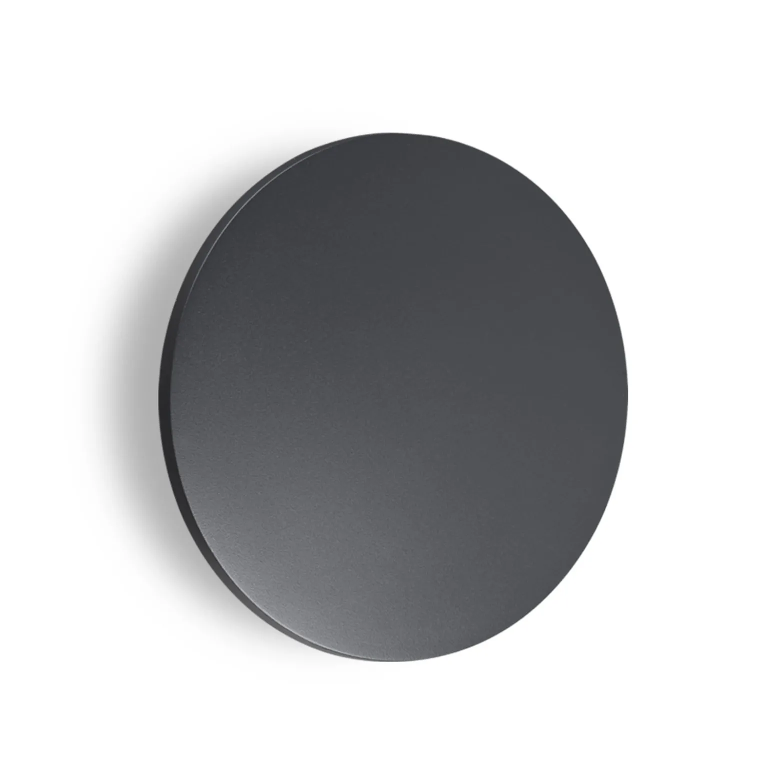 Ideal Lux LED-Außenwandlampe Punto, anthrazit, Ø 30 cm
