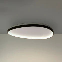 Ideal Lux LED-Deckenlampe Gemini schwarz 61 cm 4000 K on/off
