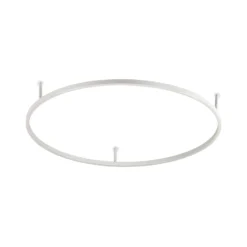 Ideal Lux LED-Deckenlampe Oracle Slim Ø 90 cm, weiß, 3.000 K