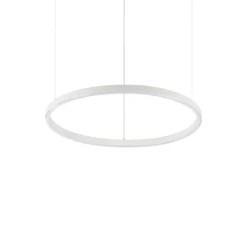 Ideal Lux LED-Hängelampe Oracle Slim Ø 50 cm weiß 3.000 K