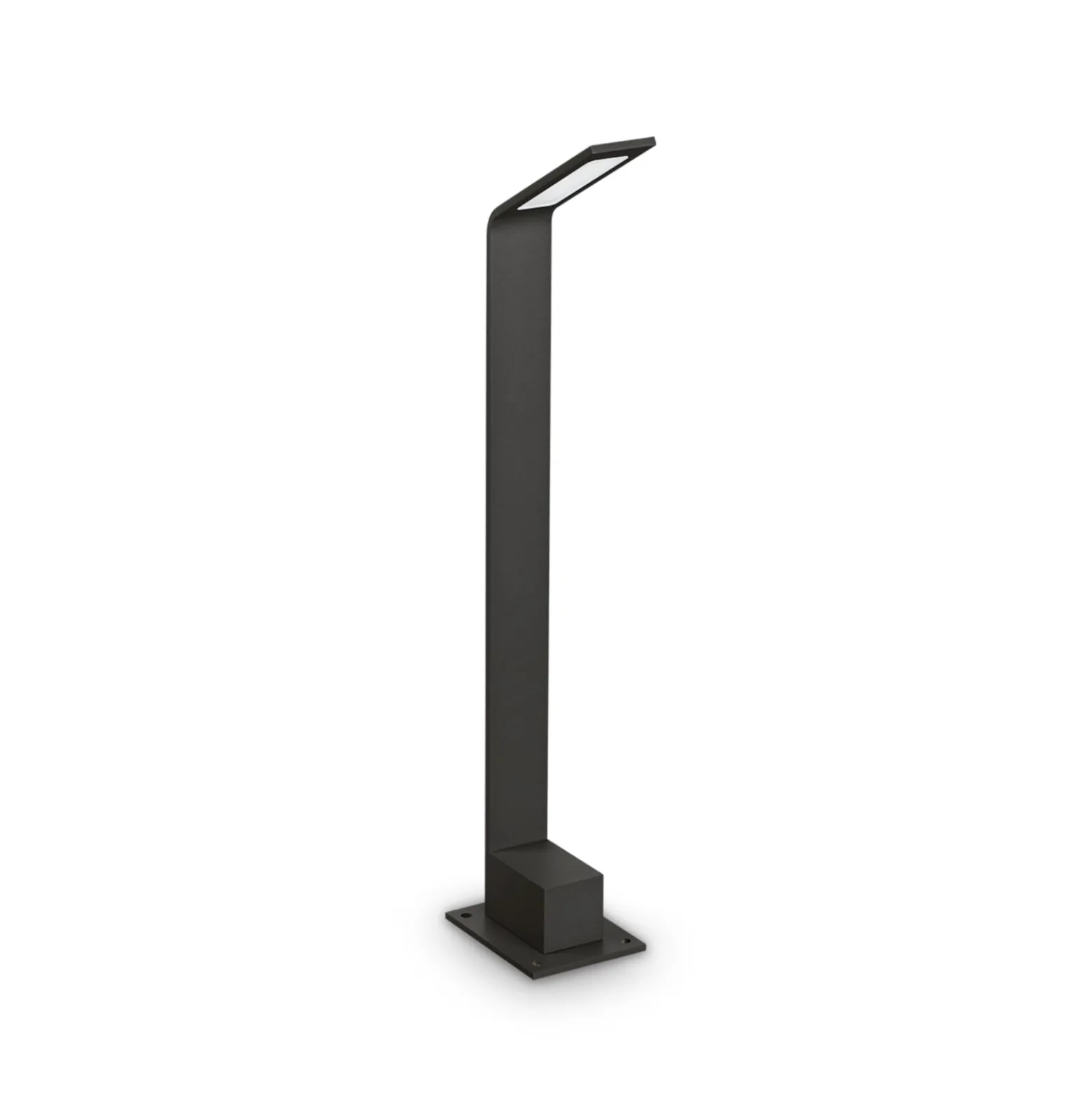 Ideal Lux LED-Wegelampe Agos schwarz 3.000 K Höhe 60 cm Alu