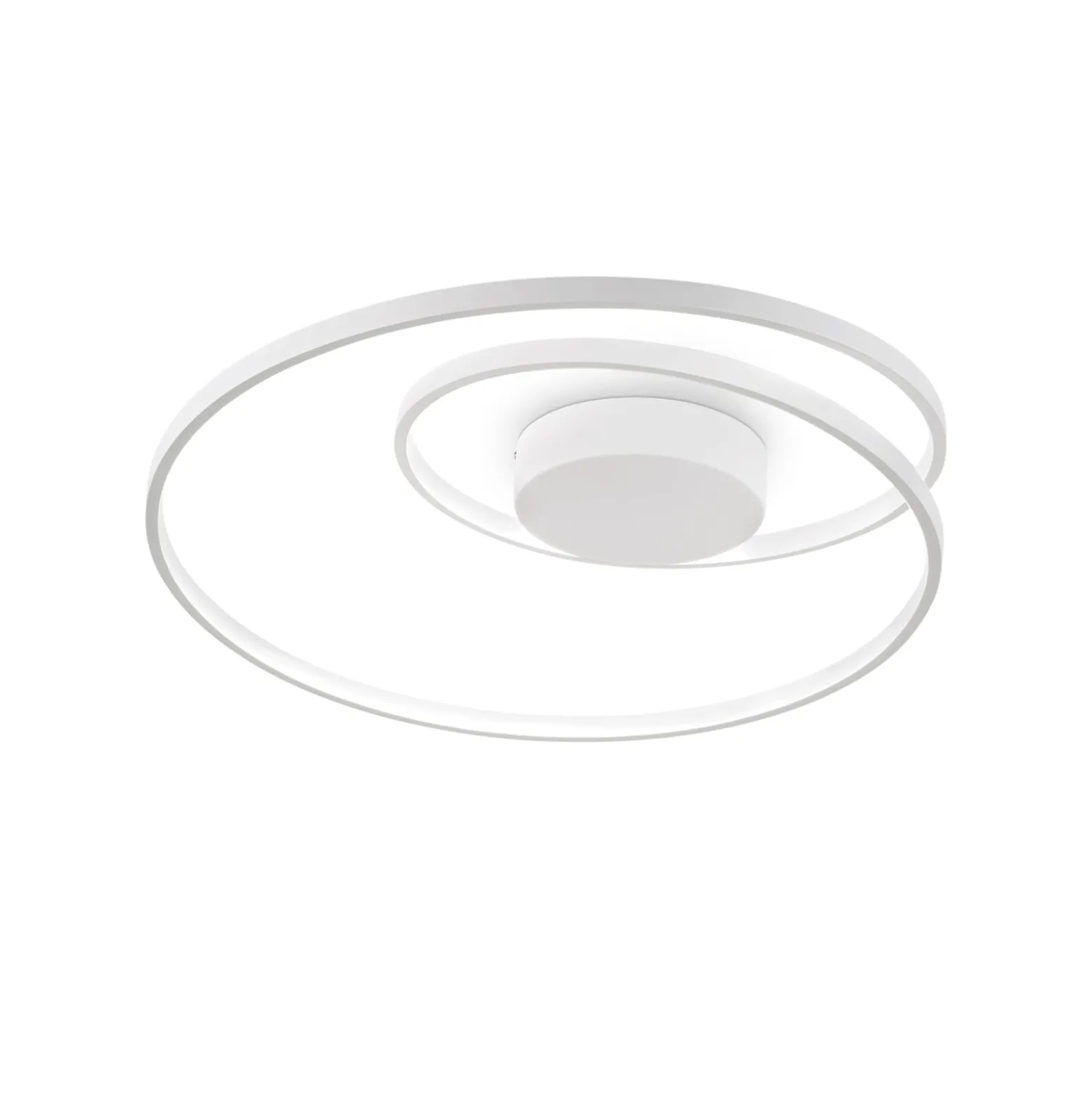 Ideal Lux Oz on-off LED-Deckenleuchte Ø 60 cm weiß