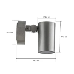 iGuzzini Paco LED-Strahler Ø8,3cm 10,9W 3.000K 26°