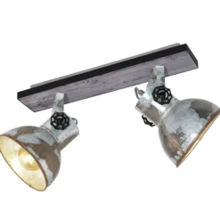 Industrie-Deckenleuchte Barnstaple 2fl