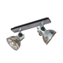 Industrie-Deckenleuchte Barnstaple 2fl