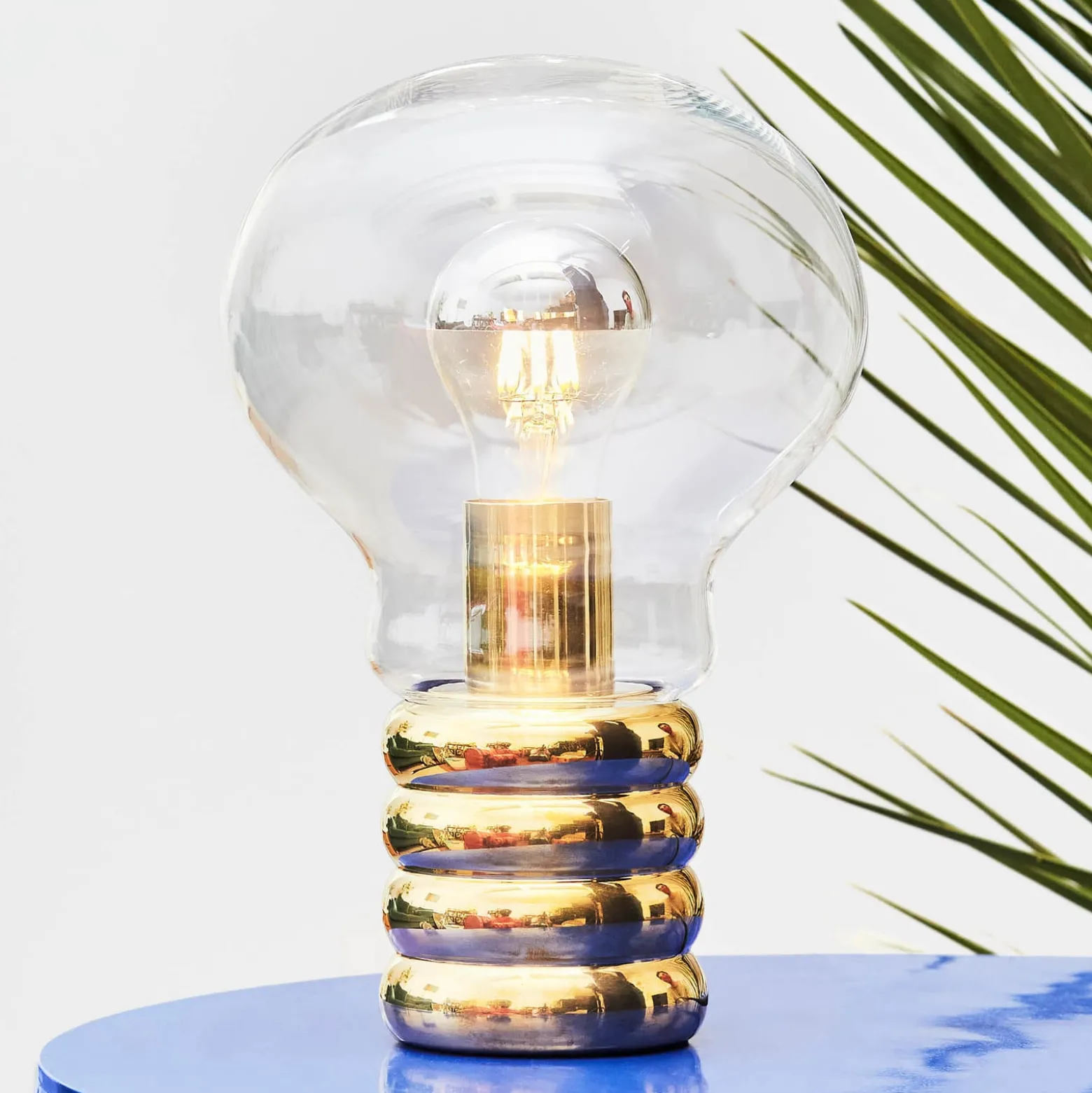 Ingo Maurer Bulb Brass LED-Tischleuchte, messing