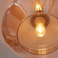 IT'S ABOUT ROMI Deckenlampe Verona, bernstein, Glas, E27