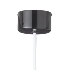 Jieldé Dante D450 Hängeleuchte, schwarz, Ø 45 cm