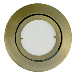Joanie - LED-Einbauleuchte in Altmessing