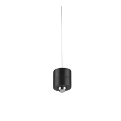 JUST LIGHT. LED-Akku-Hängeleuchte Attach, schwarz, Eisen