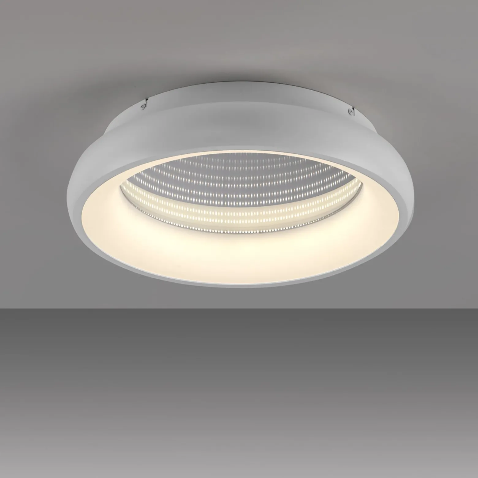 JUST LIGHT. LED-Deckenleuchte Speccio, CCT, Fernbedienung