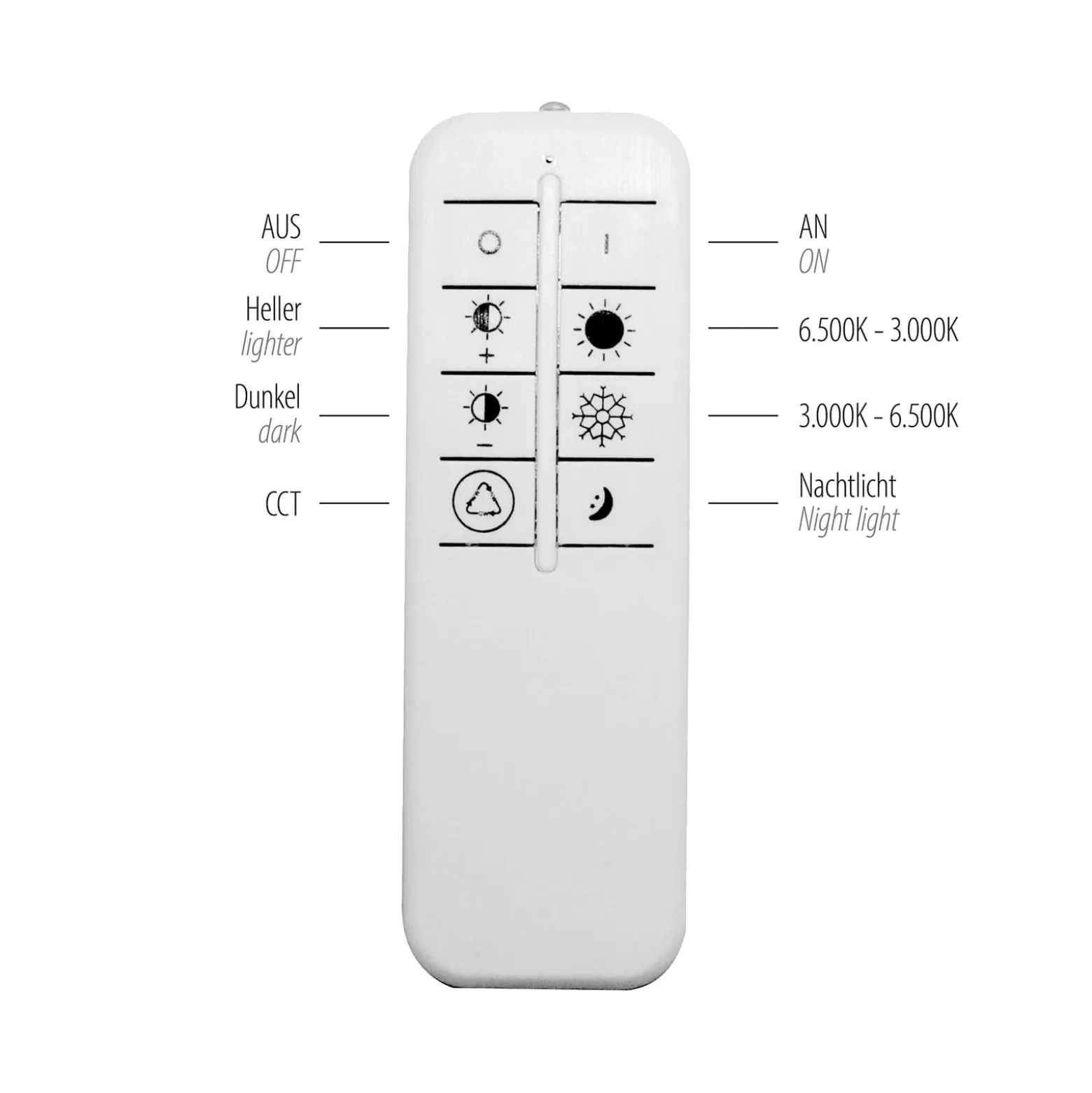 JUST LIGHT. LED-Deckenleuchte Tolago, Ø 40 cm, CCT, dimmbar